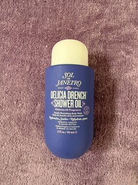 Sol de Janeiro Delicia Drench Shower Oil Body Wash Cheirosa 59 Deluxe Travel New